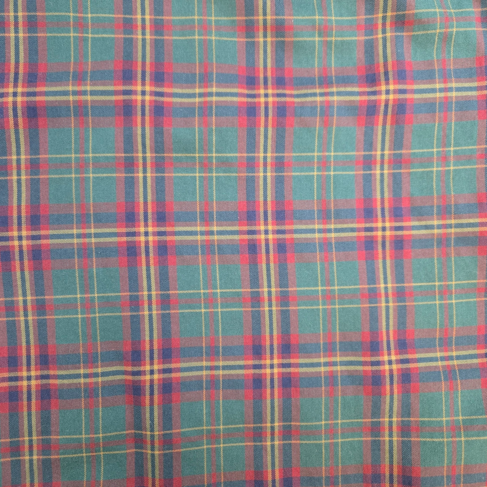 90s Vintage Ralph Lauren Red Green Plaid Classic Fit Button Down Shirt Size XL - Picture 4 of 7